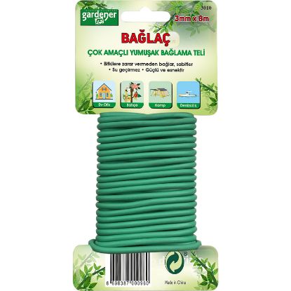 Bitki Bağlama Teli 3mm - 8 mt 3010 resmi